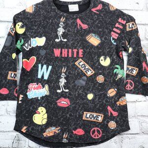 Another Edition Made in Korea Retro Theme Women's Medium (Size F) Sweater Rare